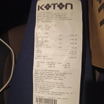 Koton Saçma İade Prosedürü!