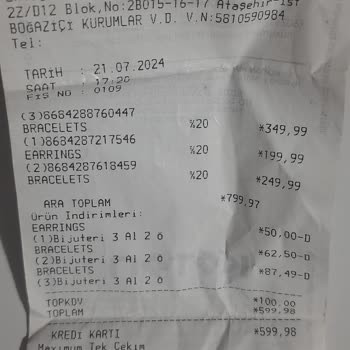 Koton'dan Aldığım Takıların İlk Günden Kararması