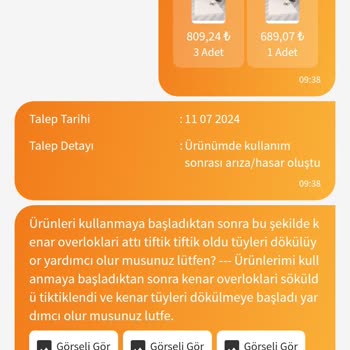 Trendyol Sürat Kargo'da İade Edilen Ürünün Kaybolması