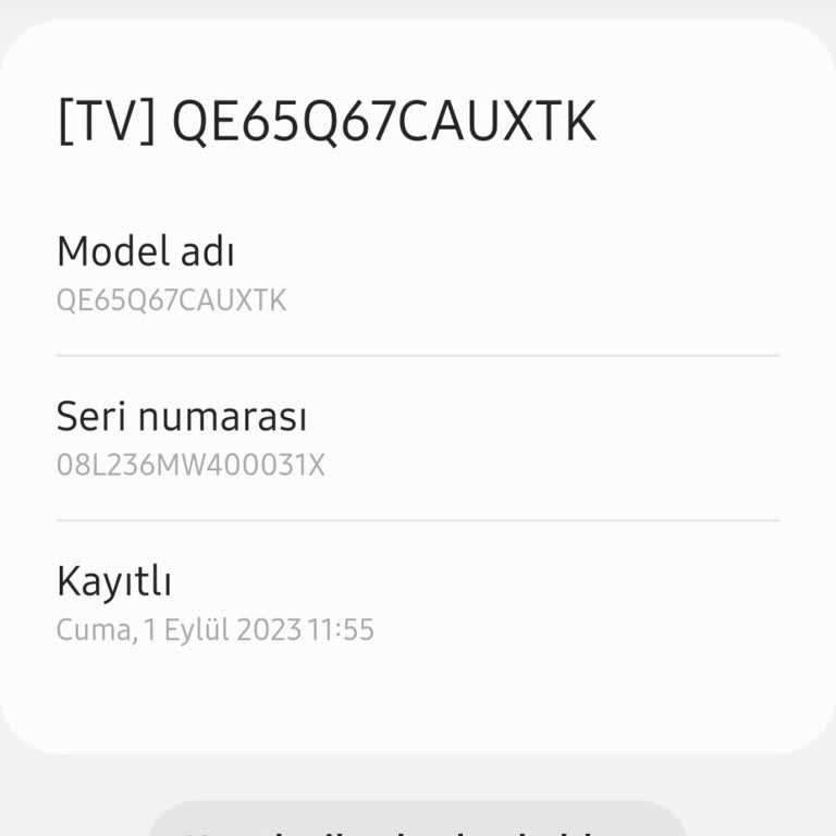 Samsung TV İnternet Problemi