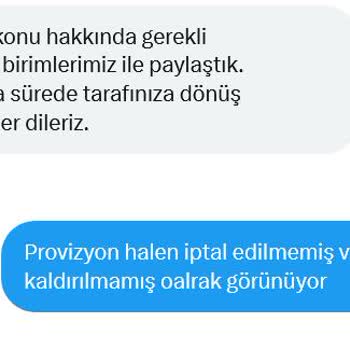Migros'un Provizyon İptal Mağduriyeti