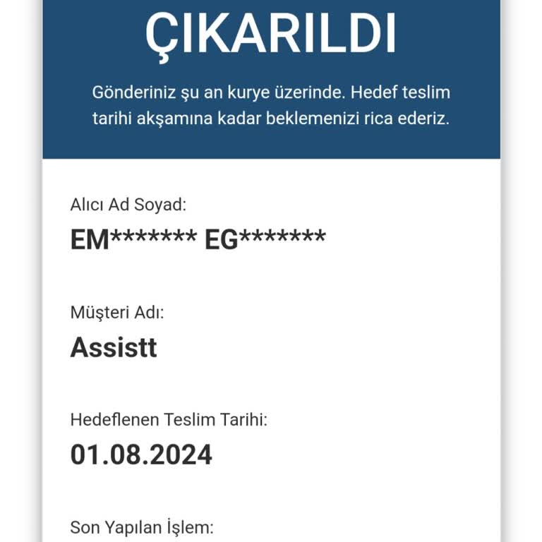 AGT Kurye Türk Telekom Modemimi Teslim Edemiyor