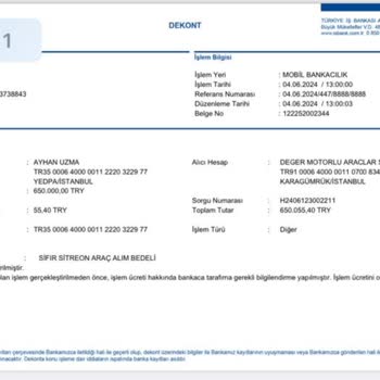 Citroen Bayisinde Yaşanan Kayıt Sorunu Ve Mağduriyet