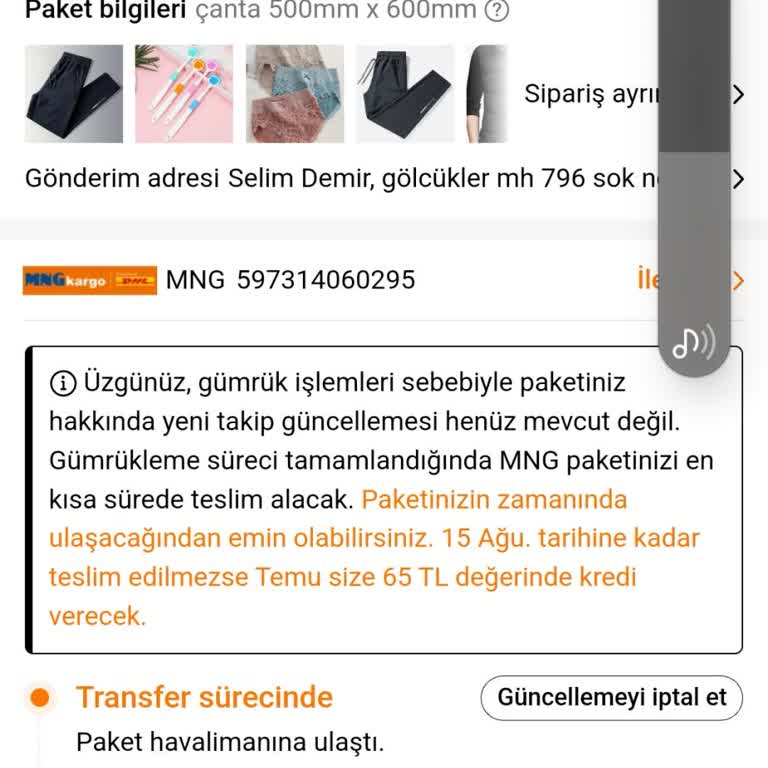 Temu Şikayeti Mağduriyet Bildirimi