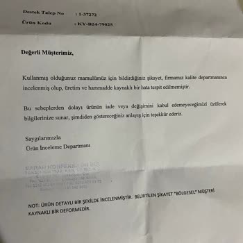 Kayra Giyim Kendi Üretim Hatasını Kabul Etmiyor!