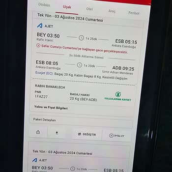 AJet (Anadolu Jet) Sürekli İptal Edilen Biletler Ve Yüksek Fiyatlar
