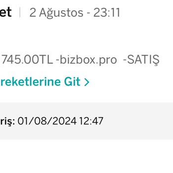 Bizbox.pro Haberim Olmadan Paramı Çekti