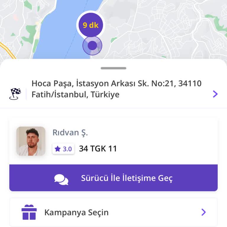 BiTaksi Sözünde Durmayan Sürücü Mağduriyeti