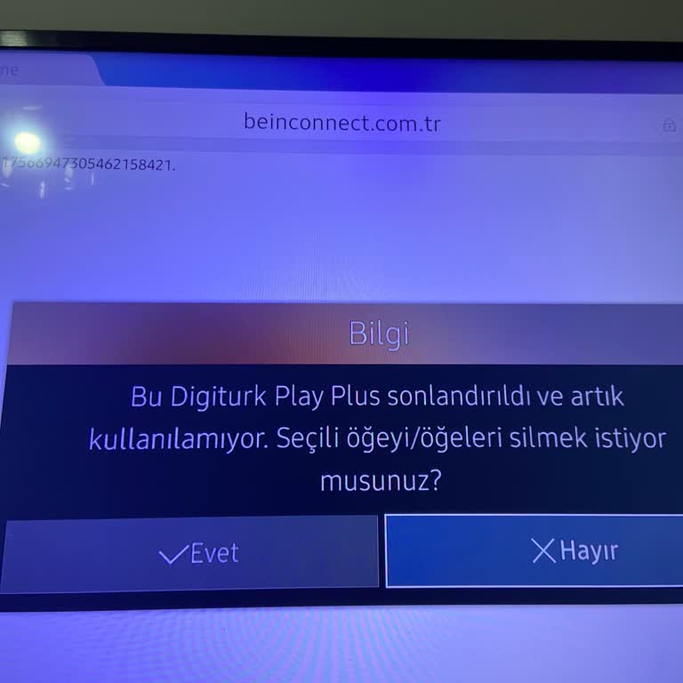 Samsung TV Bien Connect Ve Tod'u Açmıyor