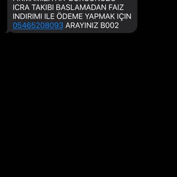 Metka Hukuk (SMS) Yanlış İcra Takibi Mesajı İle Rahatsız Edildim