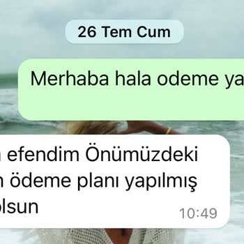 Oduns Bahçe Mobilyaları Oduns Paramı İade Etmedi