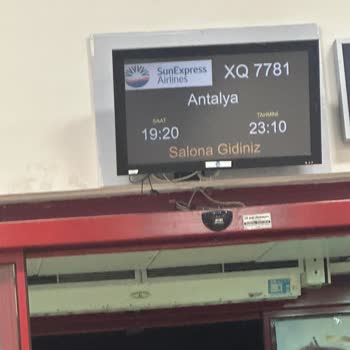 Sunexpress Samsun Antalya Rötar Ve Valiz Kaybı