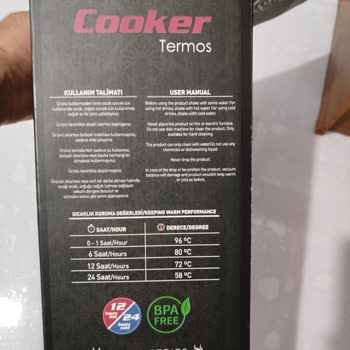 Cooker Termos Çok Kısa Sürede Bozulması.