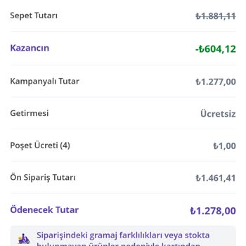 Getir Karttan Fazla Para Çekiyor