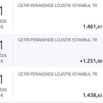 Getir Karttan Fazla Para Çekiyor