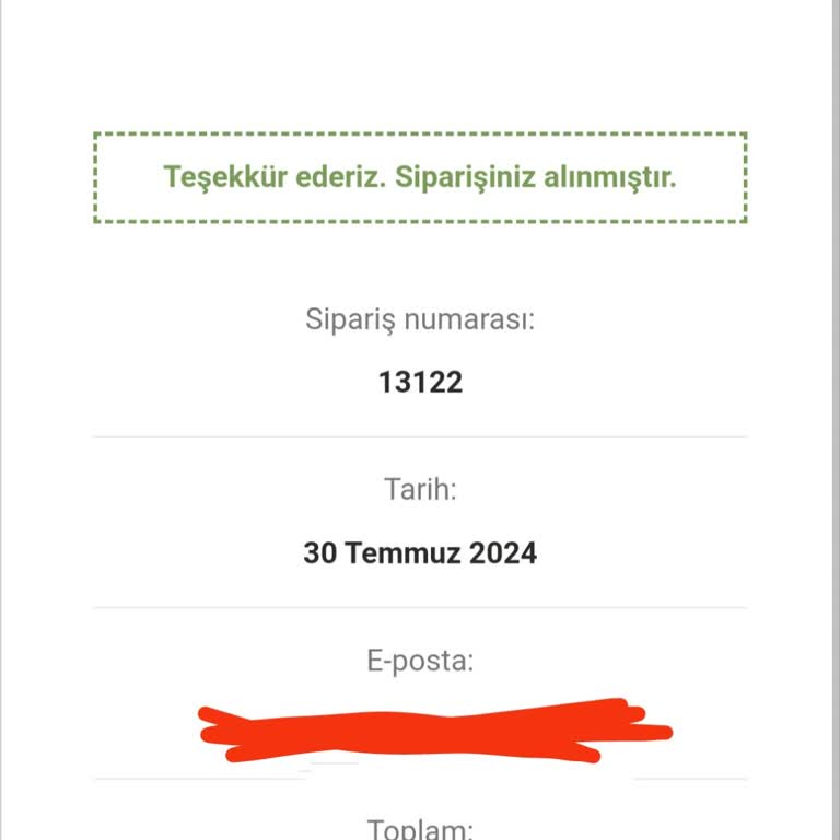 İstoç AVM Ürünlerimi Yollamıyor