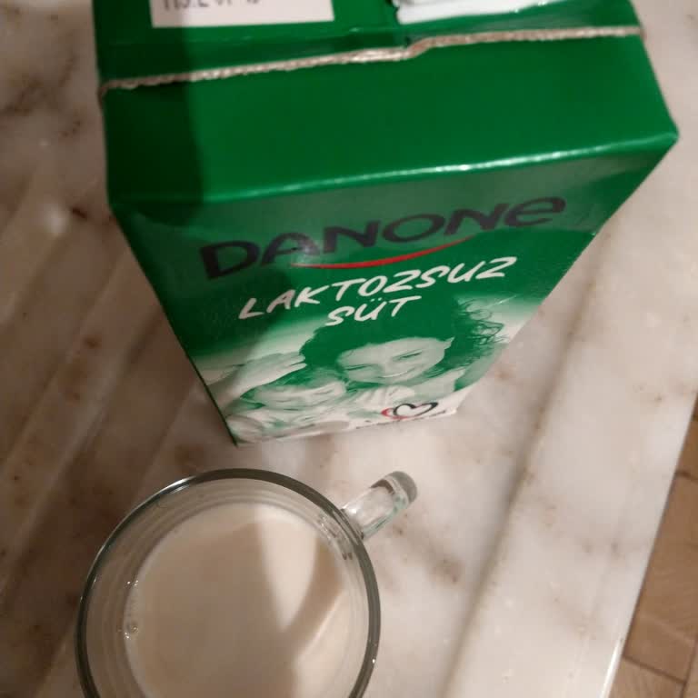 Danone Laktozsuz Süt Bozuk Cıktı