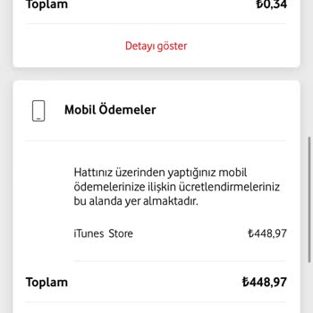 İtunes Üyelik Ücretleri Ve Vodafone Destek Sorunu