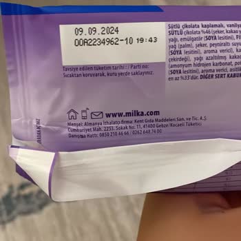 Bozuk Çıkan Milka Çikolata