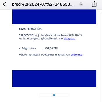 Saldos Yanlış Ürün Gönderimi Ve Sağlık Sorunları