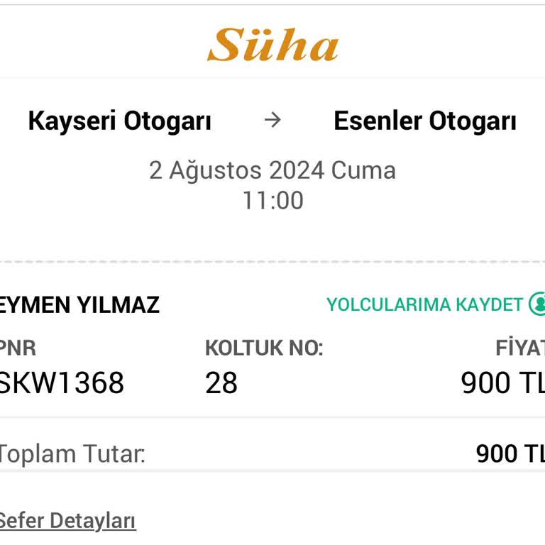 Obilet Kayseri Süha Turizm İle Uzun Yolculuk Kabusu