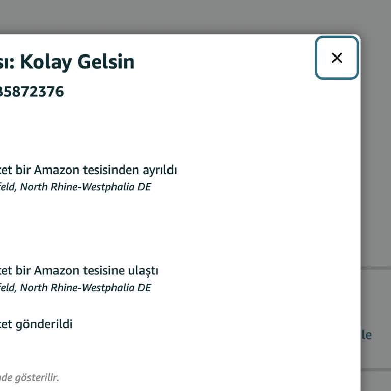 Amazon.com.tr Ve Amazon Germany Satıcısı Ürün Teslim Gecikmesi