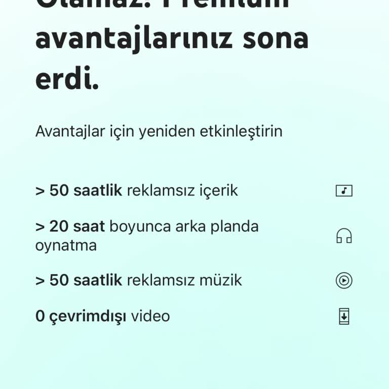 Vodafone Red Paketinde Eksik Youtube Premium Avantajı Ve Yanıtsız Şikayet