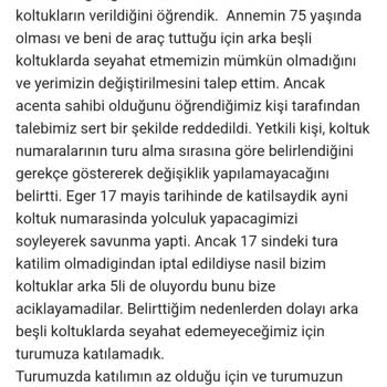 SSC Tur Çanakkale Gezisi Acente Sahibinin Saygısızlığı