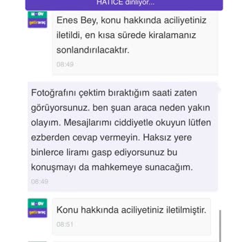 Getir-Moov Uygulamasıyla Yaşadığım Ciddi Sorunlar
