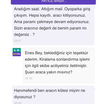 Getir-Moov Uygulamasıyla Yaşadığım Ciddi Sorunlar