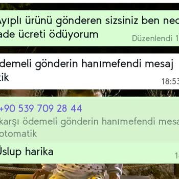 Hepsi Moda Kusurlu Ürüne Kargo Ücreti Aldılar