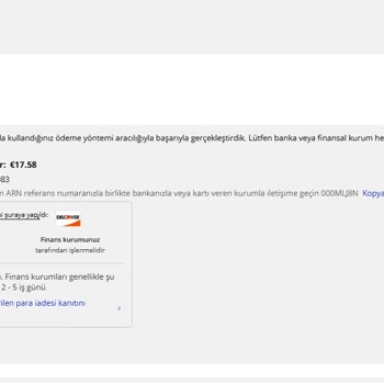 Aliexpress Param Yatmadı Yardımcı Olun Lütfen.