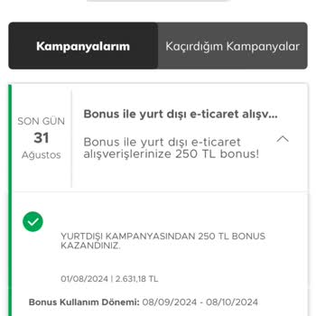 Garanti BBVA BonusFlaş Yurt Dışı Kampanyası Hatası