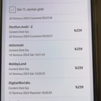 Vizyon Elektronik Para 08505333360 Mobil Vizyon Para