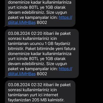 Turkcell Gece Kullanılmayan İnternet İçin Haksız Fatura Kesimi