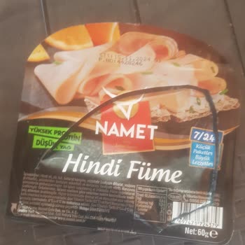 Namet Hindi Füme Paketinden Kenarları Kopuk Çıkıyor