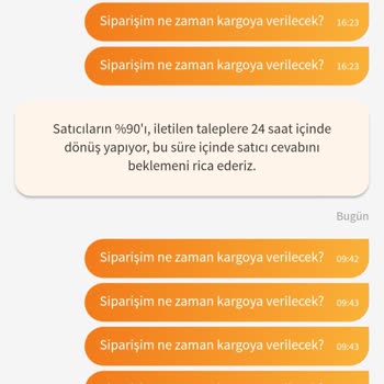 Trendyol'da Hızlı Teslimatlı Bir Kargo 2 Günde Kargolanmıyorsa