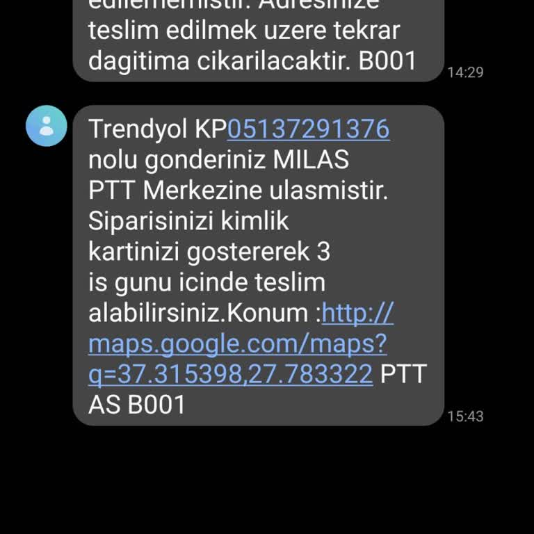 PttAVM PTT Kargo Milas 0252 512 12 12 Telefonu Arayınca Dikkatli Konusun