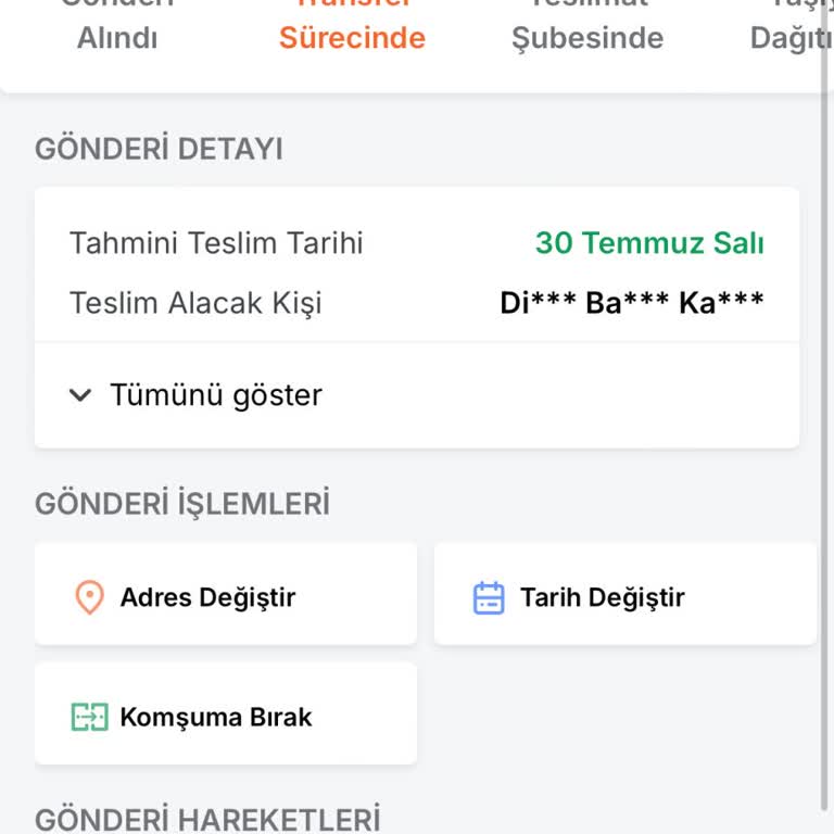 Trendyol Express Kargom Kayıp Ücret İadesi İstiyorum