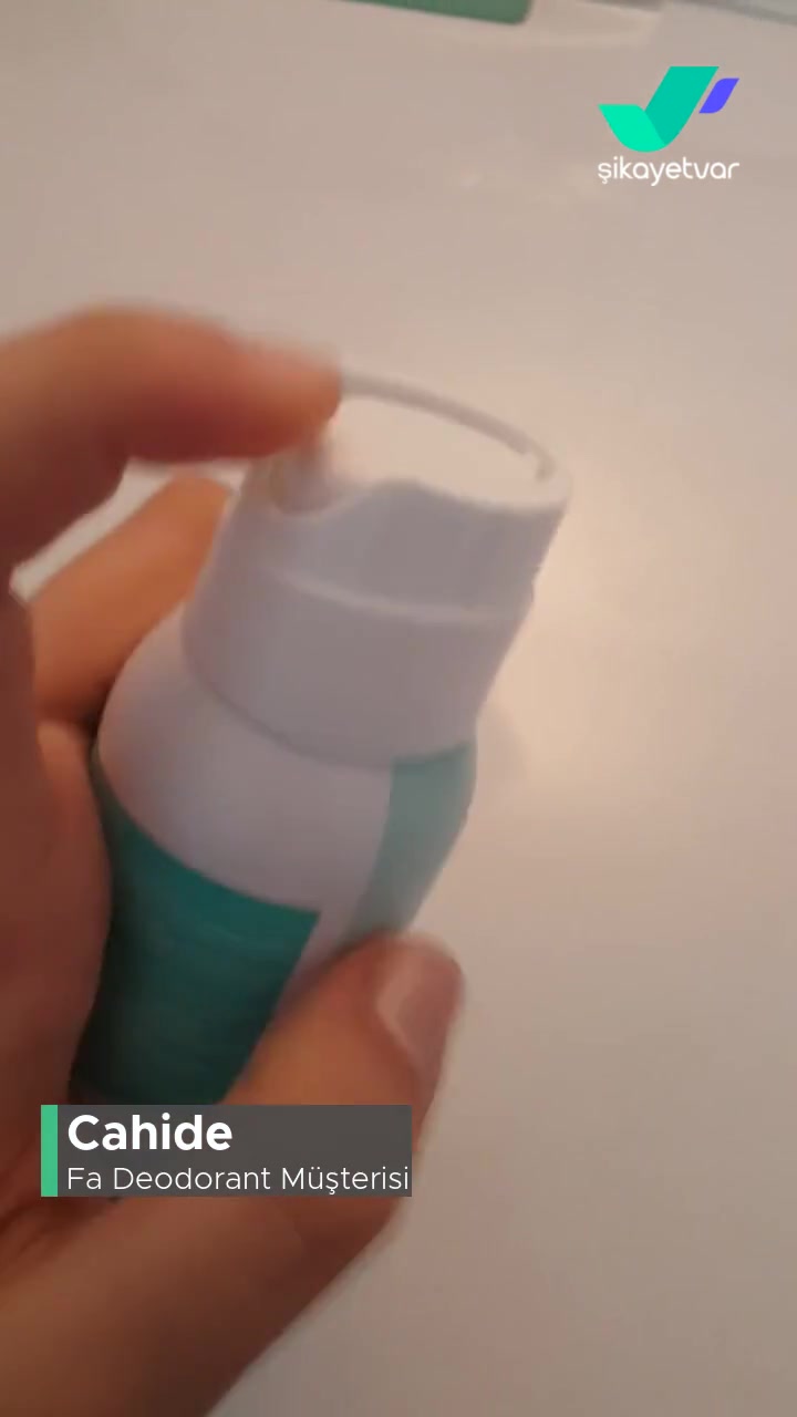 Fa Deodorantın Kapağı Bozuldu! videonun kapak resmi