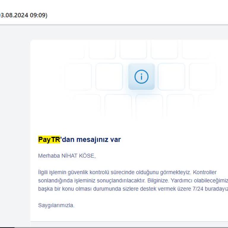 Paytr Pişmanlıktır Yıllardır Bu İşi Öğrenememişler