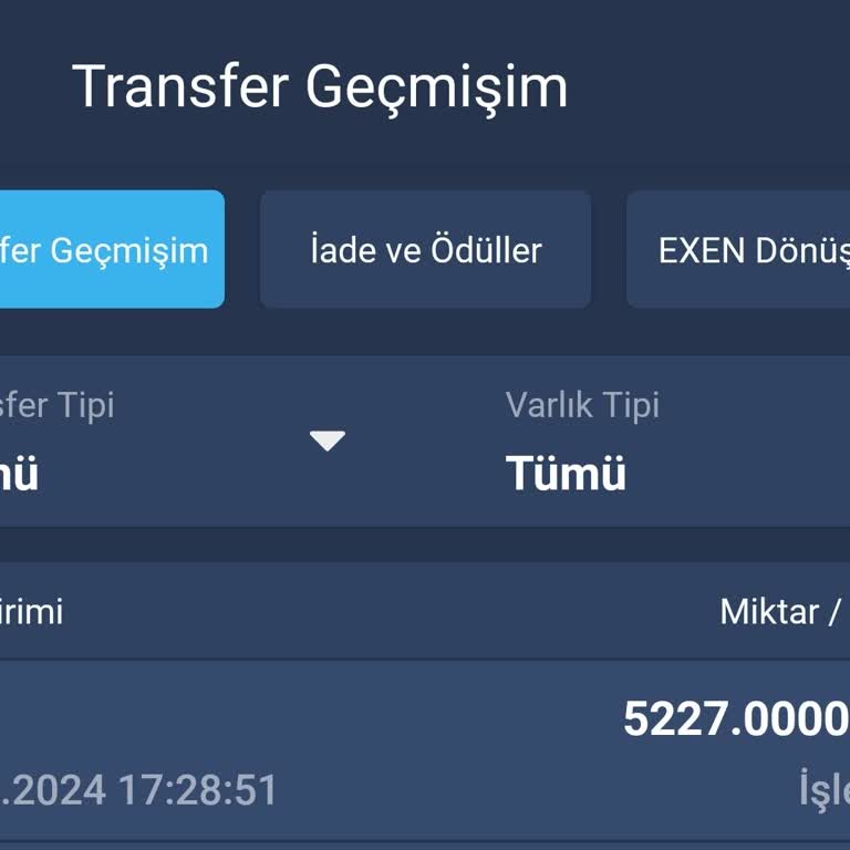 Bitexen XRP Transfer İşlemi