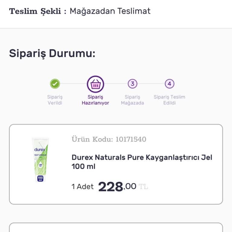 Gratis Uygulaması Üzerinden Yapılan Alışverişin Gecikmesi