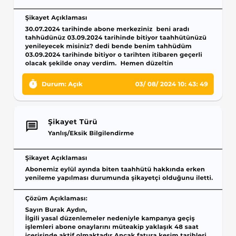 Kablo Net Erken Taahhüt Yenileme