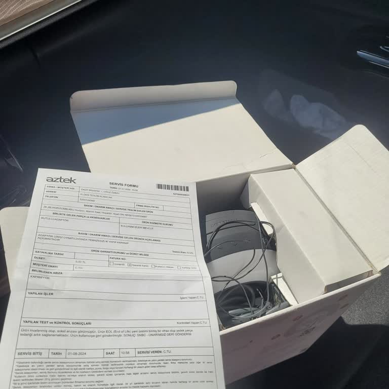 Aztek Teknoloji Soket Arızası Var Ama Yedek Parça Yok