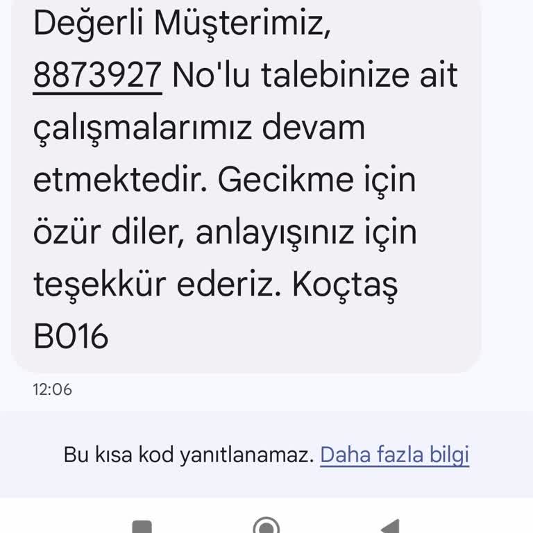 Koçtaş İlgisizliği Ve Sonrası