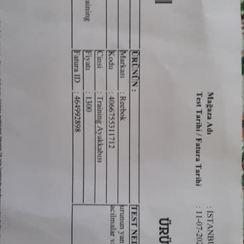 Boyner Ve Reebok Ayakkabı Kalitesi Ve Garanti Sorunu