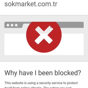 Cepte Şok Blocked Hatası