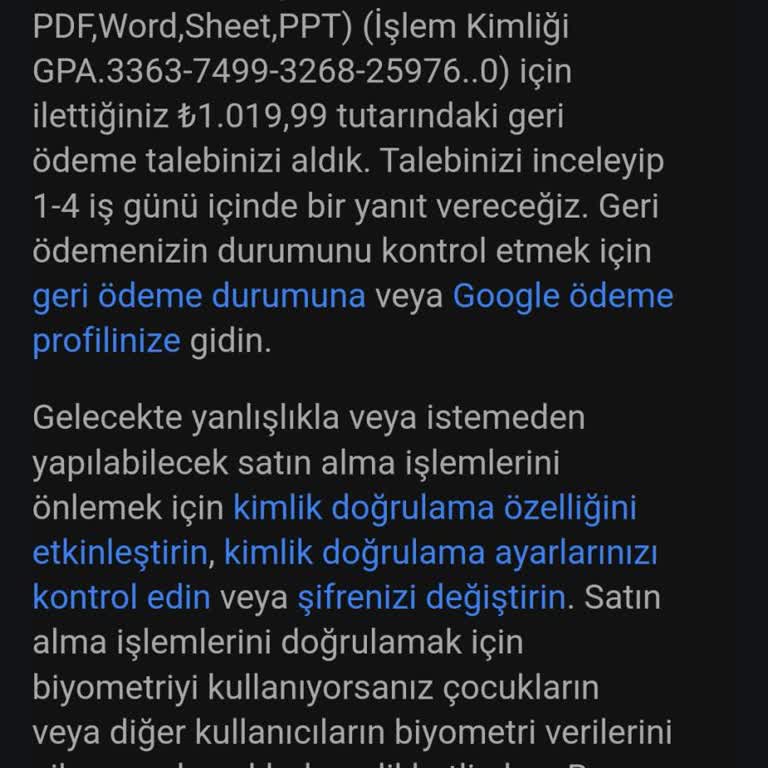 WPS Office Yanlış Çekim Yapılmıştır
