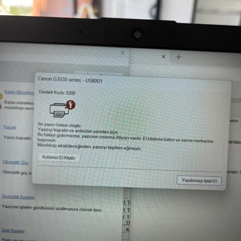 Canon Müşteri Hizmetlerinin İlgisiz Ve Sorun Çözememeleri